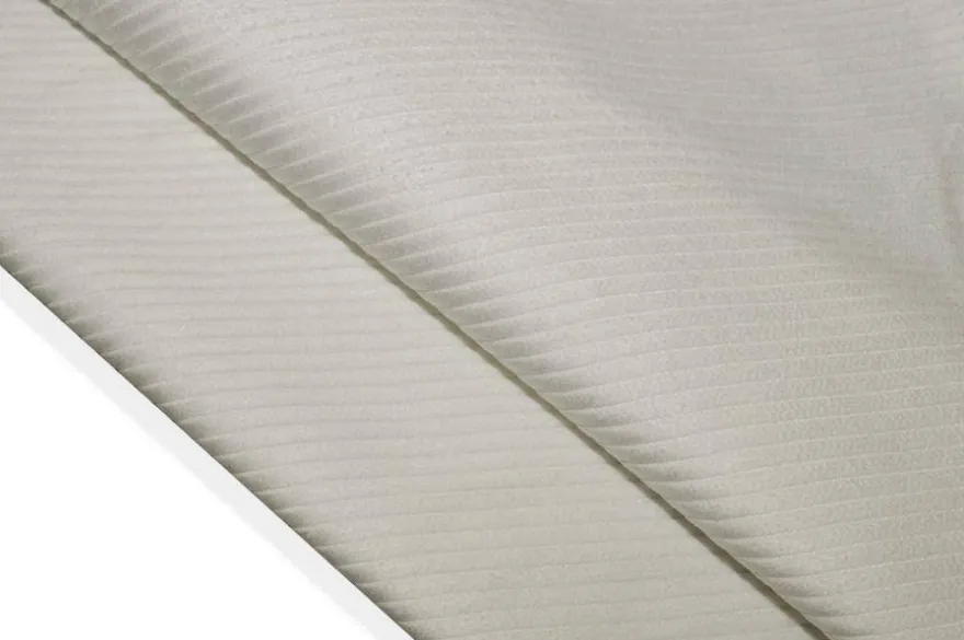 TESSUTO VELLUTO A COSTE 350 RIGHE BIANCO