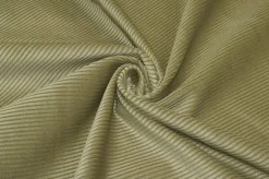 TESSUTO VELLUTO A COSTE 450 RIGHE SALVIA STRETCH