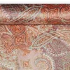 TESSUTO VELLUTO ARREDO STAMPA CASHMERE DIGITALE COLOR TERRA