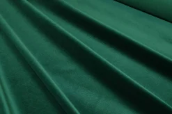 TESSUTO VELLUTO LISCIO PURO COTONE VERDE