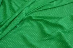 TESSUTO VISCOSA BOLLINO VERDE