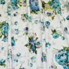 TESSUTO VISCOSA DEVOREH FIORE AZZURRO