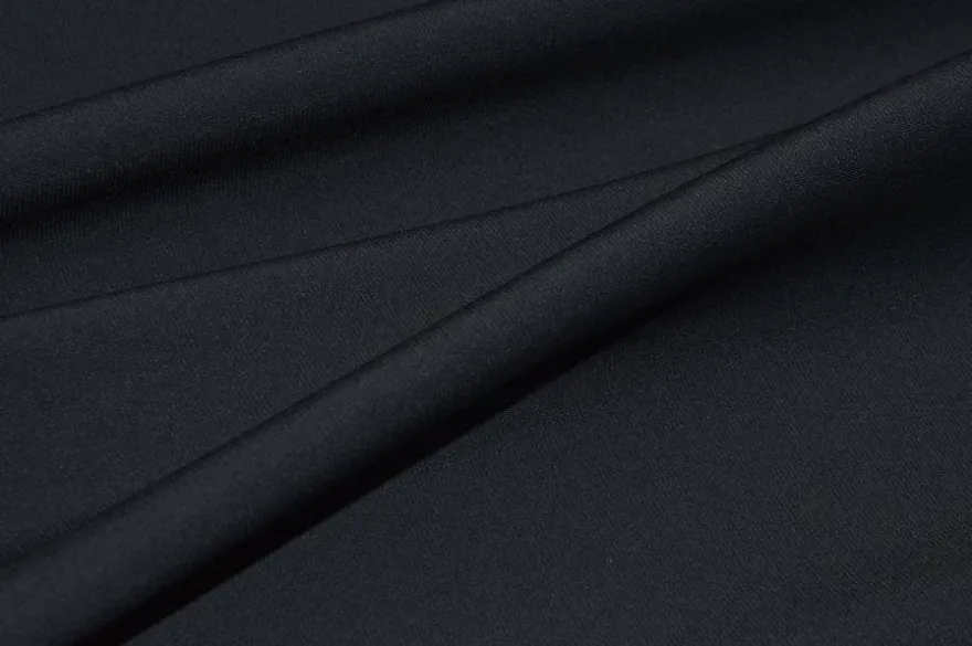 TESSUTO VISCOSA STRETCH NERO