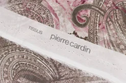 TESSUTO VOILE MISTO SETA DISEGNO CASHMERE ROSA