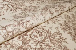 TOILE DE JOUY MISTO COTONE BEIGE