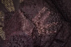 VUAL BORDEAUX SCURO CON FILI LUREX